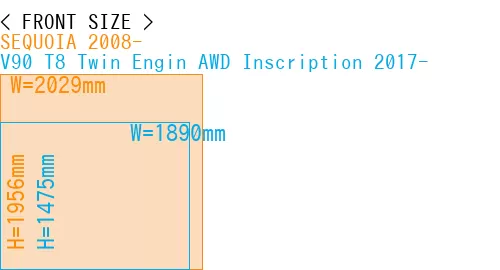 #SEQUOIA 2008- + V90 T8 Twin Engin AWD Inscription 2017-